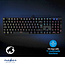 Bedraad Gaming Toetsenbord | USB Type-A | Mechanische Toetsen | LED | AZERTY | Frans | USB Gevoed | Lengte stroomkabel: 1.50 m | Gaming