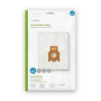 Nedis Stofzuigerzak | 10 Stuks | Synthetisch | Meest verkocht voor: Hoover H30-H52 | Wit