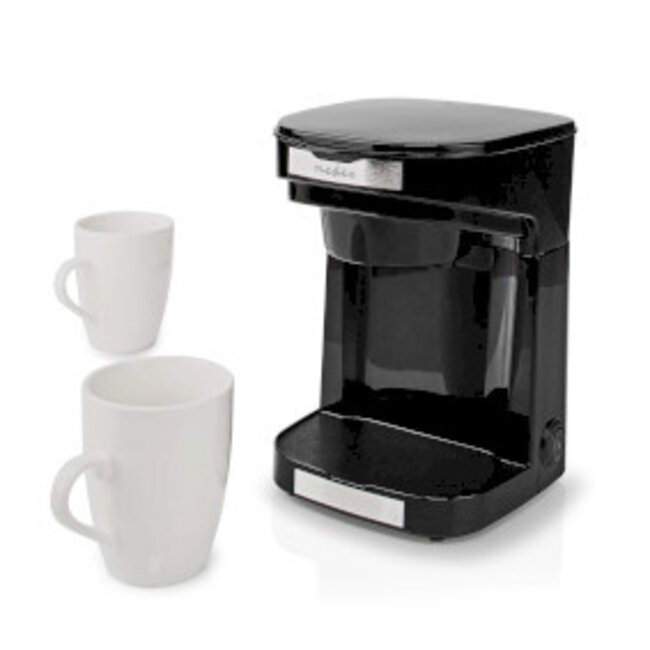 Koffiezetapparaat | Filter Koffie | 0.25 l | 2 Kopjes | Zwart