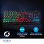 Bedraad Gaming Toetsenbord | USB Type-A | Membrane Toetsen | LED | QWERTY | US Internationaal | USB Gevoed | Lengte stroomkabel: 1.30 m | Multimedia