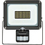 LED Spotlight JARO 4060 P (LED Floodlight voor wandmontage voor buiten IP65, 30W, 3450lm, 6500K, met bewegingsmelder)