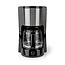 Koffiezetapparaat | Filter Koffie | 1.5 l | 12 Kopjes | Warmhoudfunctie | Zilver / Zwart