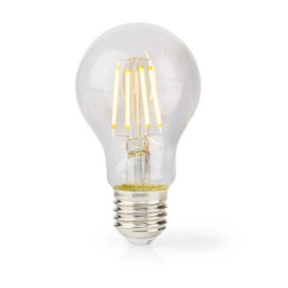 Nedis LED-Filamentlamp E27 | A60 | 8 W | 1055 lm | 2700 K | Warm Wit | Retrostijl | 1 Stuks