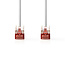 CAT6 Netwerkkabel | RJ45 Male | RJ45 Male | S/FTP | 0.25 m | Binnenshuis | Rond | LSZH | Wit | Doos