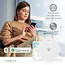 Keyfinder | Geschikt voor: Apple Find My App | Batterij Gevoed | 1x CR2032 | Incl. batterij(en) | Bluetooth®-versie: 5.1 | Batterijlevensduur tot: 1 Jaar | Wit | 1 Stuks