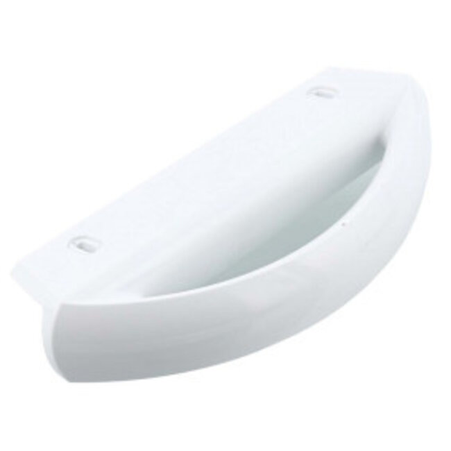 Witte deurgreep koelkast / vriezer