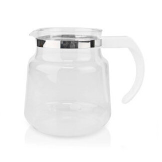 Nedis Glazen Koffiekan | Geschikt voor: Moccamaster K / KB/ 1 0PL / Excellent 10S | 1.2 l | Wit