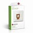Stofzuigerzak | 4 Stuks | Synthetisch | Meest verkocht voor: Philips | Wit