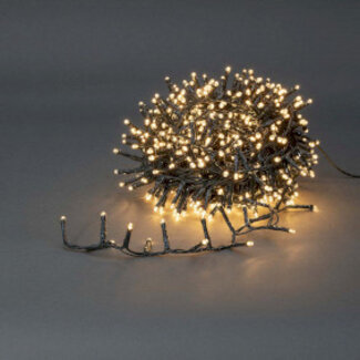 Nedis Kerstverlichting | Compacte cluster | 400 LED's | Warm Wit | 8.00 m | Licht effecten: 7 | Binnen & Buiten | Netvoeding