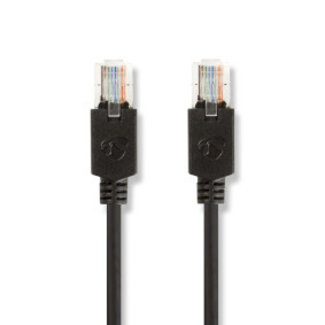 Nedis CAT5e Netwerkkabel | U/UTP | RJ45 Male | RJ45 Male | 10.0 m | Rond | LSZH | Antraciet | Window Box