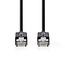 CAT5e Netwerkkabel | U/UTP | RJ45 Male | RJ45 Male | 10.0 m | Rond | LSZH | Antraciet | Window Box