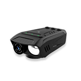 Fietscamera - 1080p@30fps - 2 MPixel - 600 min - 70 ° - 600 min - Mounts inbegrepen - Zwart
