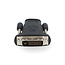 HDMI™-Adapter | DVI-D 24+1-Pins Male | HDMI™ Output | Vernikkeld | Recht | ABS | Zwart | 1 Stuks | Doos