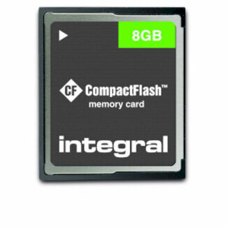 Integral CF (Compact Flash) Geheugenkaart 8 GB