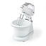 Handmixer | 200 W | 5-Snelheden | Turbo-functie | Draaikom / 2 Deeghaken / 2 Kloppers | Grijs / Wit
