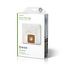 Stofzuigerzak | 4 Stuks | Synthetisch | Meest verkocht voor: Daewoo SB70 | Wit