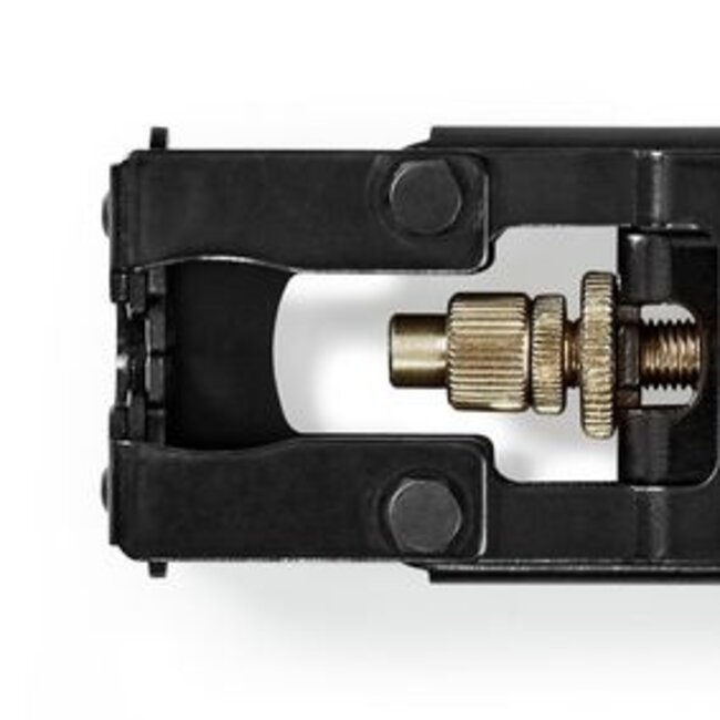 Antennekabel Installatiegereedschap | Krimptang | Geel / Zwart | ABS / Staal