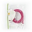 CAT5e Netwerkkabel | SF/UTP | RJ45 Male | RJ45 Male | 3.00 m | Rond | PVC | Roze | Polybag