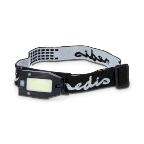 LED hoofdlamp - Batterij Gevoed / USB Gevoed - 3.7 V DC - Incl. batterij(en) - Oplaadbaar - Nominale lichtstroom: 180 lm - Lichtbereik: 20 m