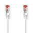 CAT6 Netwerkkabel | RJ45 Male | RJ45 Male | S/FTP | 3.00 m | Rond | LSZH / PVC | Wit | Blister