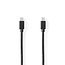 Mini DisplayPort-Kabel | DisplayPort 1.4 | Mini-DisplayPort Male | Mini-DisplayPort Male | 48 Gbps | Vernikkeld | 2.00 m | Rond | PVC | Zwart | Blister