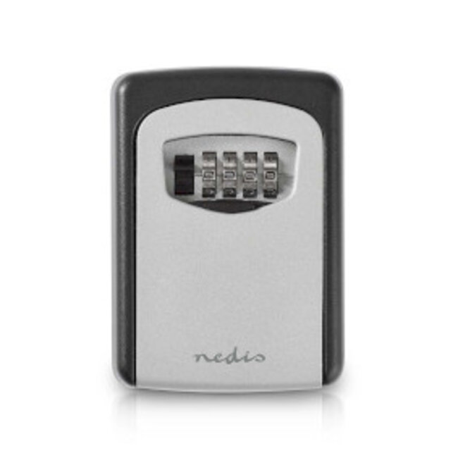 Kluis | Sleutelkluis | Combinatieslot | Binnen- en Buitenshuis | Grijs / Zwart