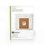 Stofzuigerzak | 4 Stuks | Synthetisch | Meest verkocht voor: Philips | Wit