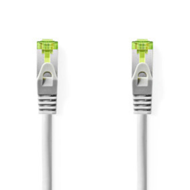 CAT7 Netwerkkabel | S/FTP | RJ45 Male | RJ45 Male | 15.0 m | Snagless | Rond | LSZH | Grijs | Label