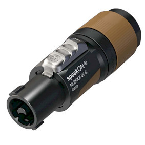 Neutrik NL2FXX-W-S 2-polige speakON plug