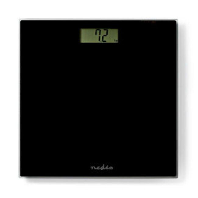 Personenweegschaal | Digitaal | Zwart | Gehard Glas | Maximaal weegvermogen: 150 kg