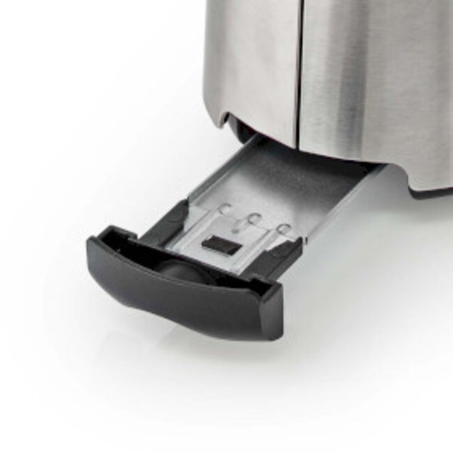 Broodrooster | Roestvrij Stalen Serie | 1 Schleuf | Bruining niveaus: 6 | Ontdooifunctie | Broodjesrek | Aluminium