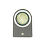 LED Wandlamp voor Buiten 6 W 230 lm Donkergrijs