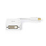 DisplayPort-Adapter | DisplayPort Male | DVI-D 24+1-Pins Female / HDMI™ Female / VGA Female 15p | 4K@60Hz | Verguld | Schakelbaar | 0.20 m | Rond | ABS | ABS | Wit | Blister