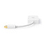 DisplayPort-Adapter | DisplayPort Male | DVI-D 24+1-Pins Female / HDMI™ Female / VGA Female 15p | 4K@60Hz | Verguld | Schakelbaar | 0.20 m | Rond | ABS | ABS | Wit | Blister