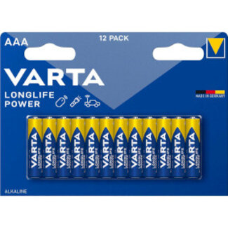 Varta Alkaline Batterij AAA 1.5 V High Energy 12-Pack