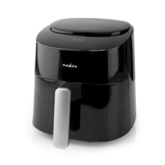 Nedis Heteluchtfriteuse | 4,2 l | Tijdschakelaar: 240 min | Aantal vooraf ingestelde programma's: 8 | Digitaal | Zwart
