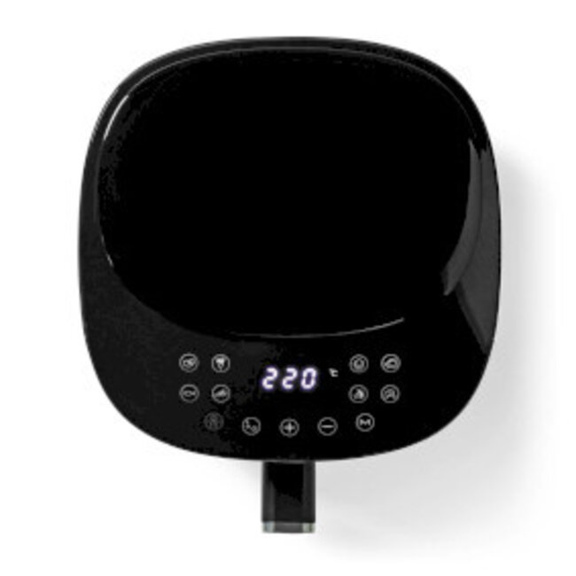 Heteluchtfriteuse | 4,2 l | Tijdschakelaar: 240 min | Aantal vooraf ingestelde programma's: 8 | Digitaal | Zwart