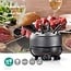 Fondueset | 6 Personen | 2.3 l | Regelbare temperatuur | 800 W | Koelbestendige Handgrepen | Antislip onderkant | Oververhittingsbeveiliging