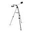 Telescoop | Diafragma: 70 mm | Brandpuntsafstand: 700 mm | Finderscope: 5 x 24 | Maximale werkhoogte: 125 cm | Tripod | Wit / Zwart