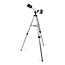 Telescoop | Diafragma: 70 mm | Brandpuntsafstand: 700 mm | Finderscope: 5 x 24 | Maximale werkhoogte: 125 cm | Tripod | Wit / Zwart