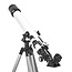 Telescoop | Diafragma: 70 mm | Brandpuntsafstand: 700 mm | Finderscope: 5 x 24 | Maximale werkhoogte: 125 cm | Tripod | Wit / Zwart