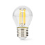 LED-Filamentlamp E27 | G45 | 7 W | 806 lm | 2700 K | Warm Wit | Retrostijl | 1 Stuks