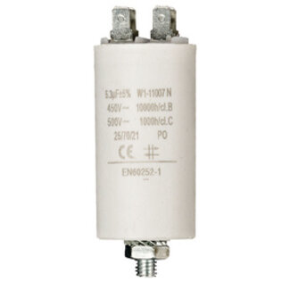 Nedis Condensator 6.3uf / 450 v + Aarde