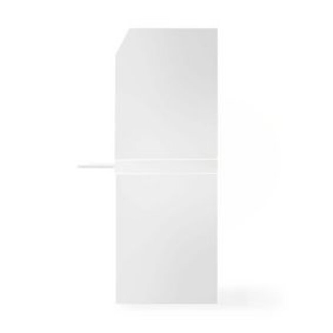 Universele Stapelkit voor Wasmachine en Wasdroger | Universeel | Uittrekbare plank | 15 | 605 mm | Wit