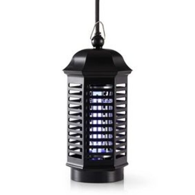 Elektrische Muggenlamp | 4 W | Type lamp: F4T5/BL | Effectief bereik: 30 m² | Zwart