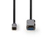 Actieve Optische USB-Kabel | USB-C™ Male | HDMI™ Connector | 18 Gbps | 50.0 m | Rond | PVC | Zwart | Gift Box