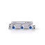 Satellietsplitter | 5 - 2400 MHz | 10.5 dB | Aantal ingangen: 1 | Outputs: 3 | Impedantie: 75 Ohm | Zink | Zilver