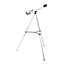 Telescoop | Diafragma: 50 mm | Brandpuntsafstand: 600 mm | Finderscope: 5 x 24 | Maximale werkhoogte: 125 cm | Tripod | Wit / Zwart