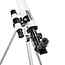 Telescoop | Diafragma: 50 mm | Brandpuntsafstand: 600 mm | Finderscope: 5 x 24 | Maximale werkhoogte: 125 cm | Tripod | Wit / Zwart