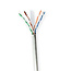 Netwerk Kabel Rol | CAT6 | Solid | U/UTP | CCA | 100.0 m | Binnenshuis | Rond | PVC | Grijs | Gift Box